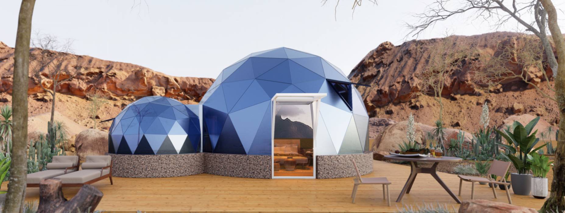 黎川县球形智能光伏玻璃星空房